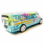 Schoolbus speelgoed - GearWheel - met lichtjes en muziek - rijdt all round - 20CM