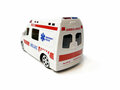 Speelgoed Ambulance met LED licht en geluidseffecten - kan zelf rijden - 16CM