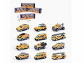Speelgoed mini werkvoertuigen auto's set - 3 stuks - model auto's Die Cast - mini alloy voertuigen set