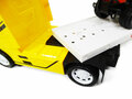 Super truck vrachtwagen - autotransporter met 3 mini auto's -maakt geluid en lichtjes op - 55CM