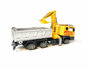 Excavator with bucket tipper toy - Die Cast metal Alloy vehicles - 16.5CM_